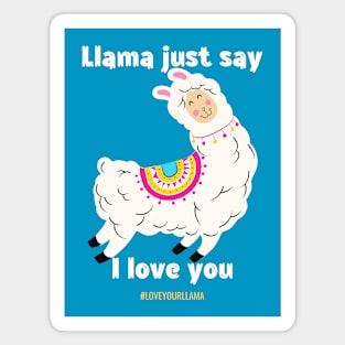 Llama Alpaca Lover Magnet